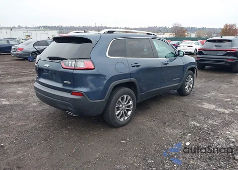 2021 Jeep Cherokee Latitude Lux 4X4 from USA, damaged, VIN 1C4PJMMX7MD194146